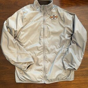 NFL Gray Varsity Jacket with Logo